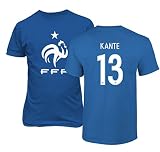TCAMPフランス2018 National Soccer # 8 Thomas Lemar世界選手権のメンズTシャツ Youth Large
