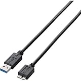 エレコム:エレコム USB3.0ケーブル(A-microB) USB3-AMB15BK/RS 型式:USB3-AMB15BK/RS