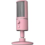 Razer Seiren X Quartz Pink 配信マイク ピンク 単一指向性 USB コンデンサー型 PC Windows10【日本正規代理店保証品】 RZ19-02290300-R3M1