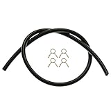 60cm燃料ラインホース付きクランプはホンダGX110 GX120 GX140 GX160 GX200エンジン91424-Z4F-801に適用します。代品です。