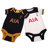 Tottenham Hotspur FC Authentic EPL Baby Onesies 2パック( 3 – 6ヶ月)