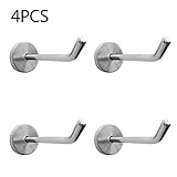 shineme2packステンレススチール壁フックシングルホルダーfor Living Roomコート帽子ローブハンガーバスルームタオルキッチン強力Heavy Dutyガレージストレージオーガナイザー