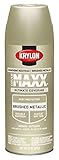 Krylon K09190000 COVERMAXX Spray Paint, Brushed Metallic Champagne Nouveau [並行輸入品]