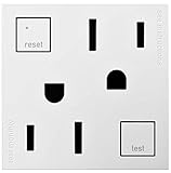 Adorne White Tamper-Resistant 20A GFCI Wall Outlet [並行輸入品]