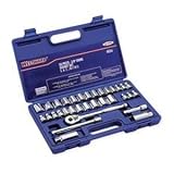 Westward 6XZ84 Socket Set, 33 Pieces by WestWard Tools