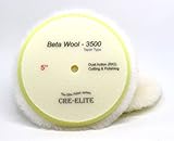 【G6／ミディアムポリッシング】CRE-ELITE　BetaWool-3500　研磨　ポリッシュ　ポリッシャー　ウールバフ　車磨き　ポリッシング　ギアアクション　ダブルアクション　バフ [毛：3000