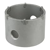 Hitachi 725716 Two-Piece 3-1/8-Inch 6 Teeth Lightweight Hollow Core Drill Bit with Internal M16 Thre