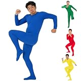 [Maazusa] 全身タイツ コスプレ ストレッチ 顔出し おもしろい コスチューム 伸縮 通気 柔らかい 大人用 男女共用 パーティー ハロウイン 文化祭 ステージショー イベント 舞台演出 節分 [並行輸入品]