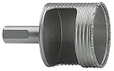Lenox Tools 1211622DGDS Diamond Grit Drill Bit D/S-22DG, 1-3/8-Inch or 34.5mm [並行輸入品]