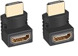 HDMIアダプタ L型(上) 270度　2個入り