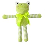 ベビーソフトRattleおもちゃ新生児ぬいぐるみ動物おもちゃベビーカーPramベッドHanging Toy Dolls グリーン SKU