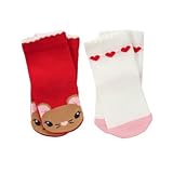 ジンボリー GYMBOREE/ マウス & ハート ソックス ホーリー レッド 小物くつ下・タイツ 3～6ヶ月【並行輸入】