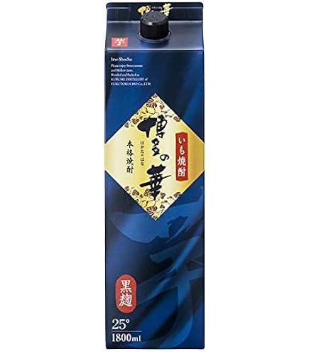 Amazon.co.jp: 乙 博多の華 麦25°パック／福徳長 1.8L × 6本 : 食品