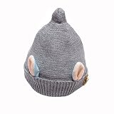 Zhhaijq ベビーハット Baby Girls's Boy's Lovely Elfin Winter knit hat 5colours Woolen 0-12Months