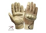 Rothco Hard Knuckle Tactical Gloves, Coyote, Medium [並行輸入品]