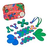 2024グッドデザイン賞 グッド・トイ2024 受賞 ラングスジャパン(RANGS) クリックソー CLIXO (クルーパック ブルー+グリーン) マグネット 知育玩具 STEM 教育 組み立て おもちゃ 磁石 ブロック