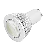 AC 85-265V GU10 5Wピュアホワイトグローブダウンライトスポットライトの電球