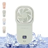 シシベラ ハンディファン 首掛け扇風機 手持ち扇風機 静音 暑さ対策 せんふうき扇風機 小型 手持ち ミニ 扇風機 ハンディ ミント
