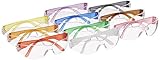 Gateway Safety 3699 Colorful StarLite Gumballs Safety Glasses, Small, Multiple Temple Colors (Pack o