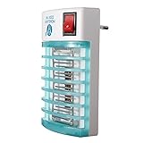 EUタイプLEDソケットモスキートフライ昆虫トラップキラーザッパーナイトランプ