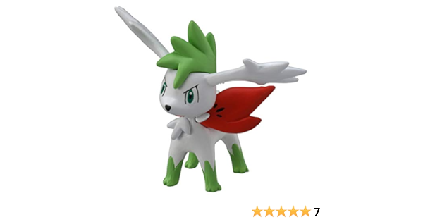 Amazon ポケットモンスター モンコレ シェイミ スカイフォルム ロボット 子ども向けフィギュア おもちゃ