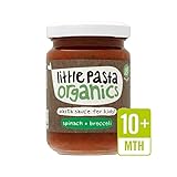 ブロッコリー＆ほうれん草パスタソースの130グラムから無料の (Little Pasta Organic) (x 2) - Little Pasta Organics Free From Brocco