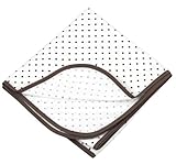 Kushies Receiving Blanket, White Dots by Kushies [並行輸入品]