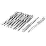 uxcell　六角ドライバービットツール　ヘキサゴンポイント　ヘキサゴン　2.5mm　10個入り