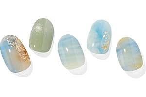 ohora 公式 ND-115-J : N 18:00 Veil/オホーラ ネイルシール ジェルネイルシール 硬化 硬化タイプ ジェルネイル ジェル ネイル ネイルチップ シール ネイルチップシール [並行輸入品]