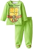 Nickelodeon baby-boys幼児Teenage Mutant Ninja Turtles新生児フリースジャケットパンツセット カラー: グリーン