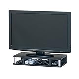 テレビ台 26型 ローボード 幅60 木製 コンパクト 完成品 ブラック B07DJ6JHHC