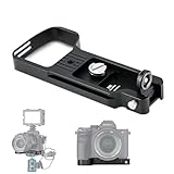 JJC GP-X1EM 金属 エクステンショングリップ ソニー A7 V A7M5 A7RV A7R5 A7IV A1 A7SIII A7RIV A7R4 A7RIII A7III A7RII A7II A7SII A9 A9II カメラ適用 マイク と LEDフィルライト取り付け可能