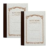 ツバメノート ノート A6 横罫 72枚 2冊パック N6003-2P