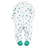カーターズ（Carter's) 男の子用パイル地元気なモンスター足つきカバーオール (9months(67-72cm)) [並行輸入品]