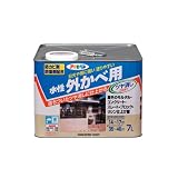アサヒペン 水性外カベツヤ消し 7L ホワイト
