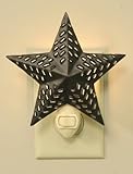 Barn Star Night Light (Rustic Brown) [並行輸入品]