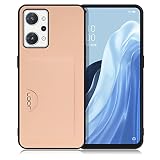 LOOF Skin Slim-Slot OPPO Reno9 A / Reno7 A OPG04 用 ケース カバー カードポケット カード収納 カード 背面 スマホケース スマホカバー 背面カード収納 ストレージ [アンバーローズ]