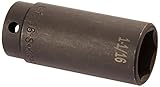 SK Hand Tool 34234 0.5 in. Drive, 6-Point Deep Fractional Impact Socket - 1.0 6 in.