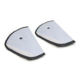 DealMux 2個グレートライアングル子供子供の車のためにベルトアジャスター安全カバーストラップパッドを被せ