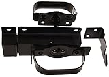 The Hillman Group 852505 Swinging Door Latch- Black Finish 1-Pack [並行輸入品]
