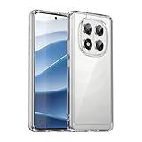Redmi Note 14 Pro 5G / Xiaomi Poco X7 5G ケース『AFINER』新型 軽量 超薄型 TPU+PC 透明 カバー シャオミ(Xiaomi) Redmi Note 14 Pro 5G / Xiaomi Poco X7 5G 専用 耐衝撃 衝撃吸収 指紋防止 擦り傷防止 レンズ保護 着脱簡単（透明）