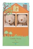 Angel Dear Cuddle Twin Set　ブランケット　２個セット ブラウン　子犬