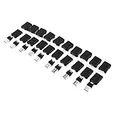 YOKEL マイクロUSBオスコネクター オスプラグコネクター　10個入り 5ピン DIY用