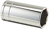 S K Hand Tools SKT40430 .38in. Drive 6 Point Deep Socket 1.31in.