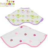 Muslin Cotton Baby Burp Bibs & Baby Burp Cloths. Multi Layer Soft, Light, Absorbent Baby Bibs For Bu