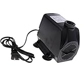 Baosity 超静音 高品質 水族館 池 噴水 ウォーターポンプ 3500L/H 60W