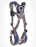 3M DBI-SALA ExoFit NEX 1113007 Vest Style Harness, Aluminum Back D-Ring, Locking Quick Connect Buckl