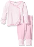 Splendid Baby Long Sleeve Kimono Set With Pant Light Pink 6-9 Months [並行輸入品]