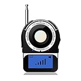 WOHOME RF Detector Anti-Spy Signal Bug Hidden Camera Laser Lens GSM Device Finder - Mute Vibration +