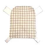 おんぶ＆だっこひも　ナチュラルギンガムチェック（生成りｘベージュ）